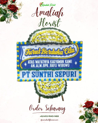Papan Bunga Duka di Pupuan