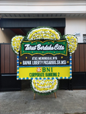 Papan Bunga Duka di Pupuan