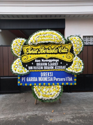 Papan Bunga Duka di Pupuan