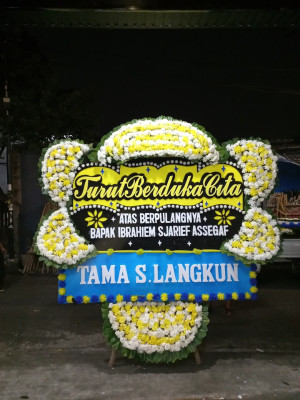 Papan Bunga Duka di Pupuan