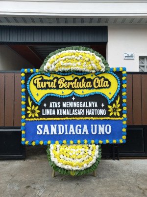 Papan Bunga Duka di Pupuan