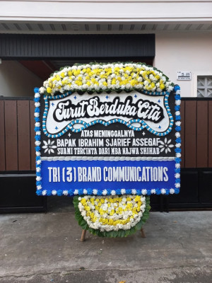 Papan Bunga Duka di Pupuan